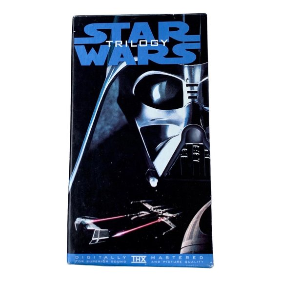 STAR WARS Trilogy VHS Video Tapes Box Set 1995 THX Sound Lucasfilm Fox - Picture 1 of 5